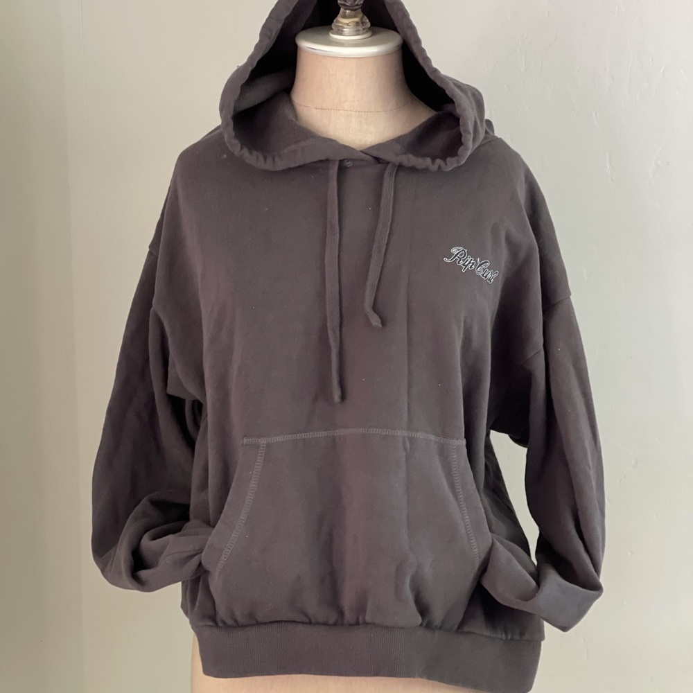 Rip curl grey hoodie XL